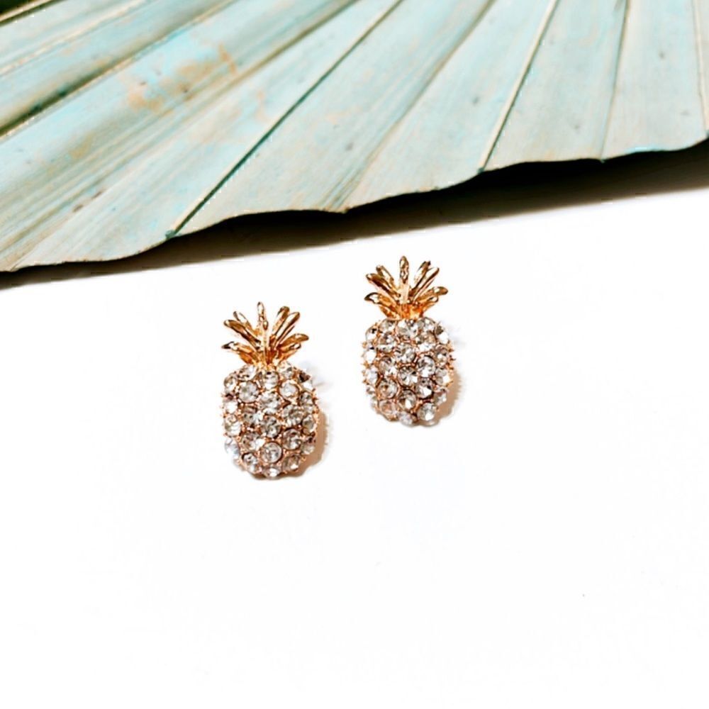 Pineapple earrings  #109